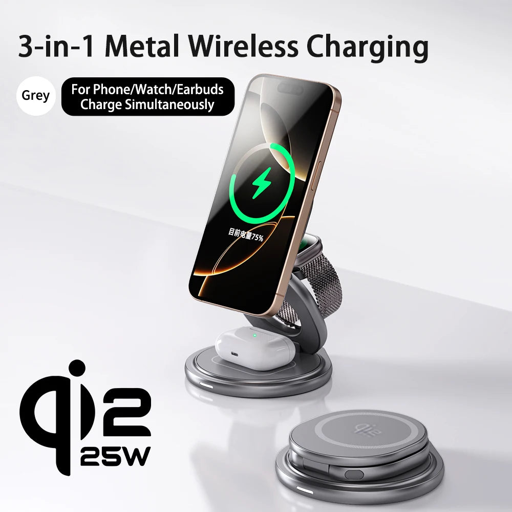 Station de charge sans fil magnétique Qi2.2 – 25 W