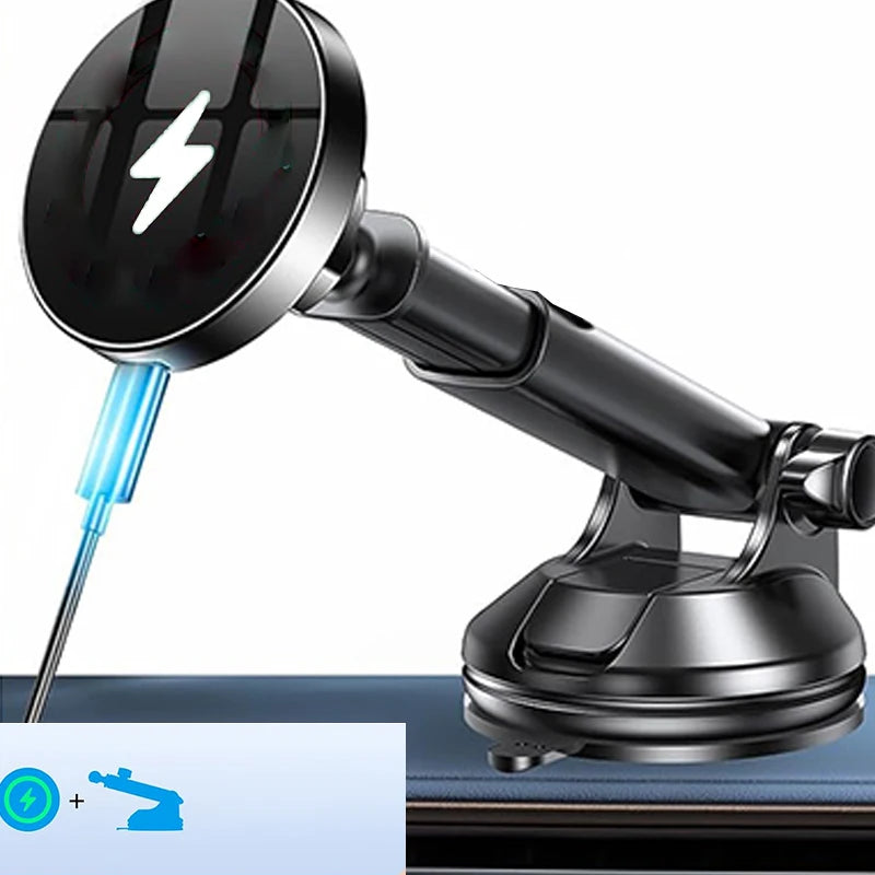 UYUXIO Chargeur Magnétique Sans Fil pour Voiture 15W