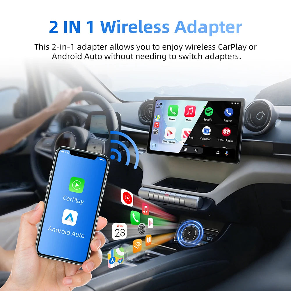 Adaptateur CarPlay sans fil – Dites adieu aux câbles !