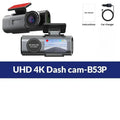 Dashcam Voiture 4K UHD – WiFi, GPS, Vision Nocturne & Surveillance Parking 24H