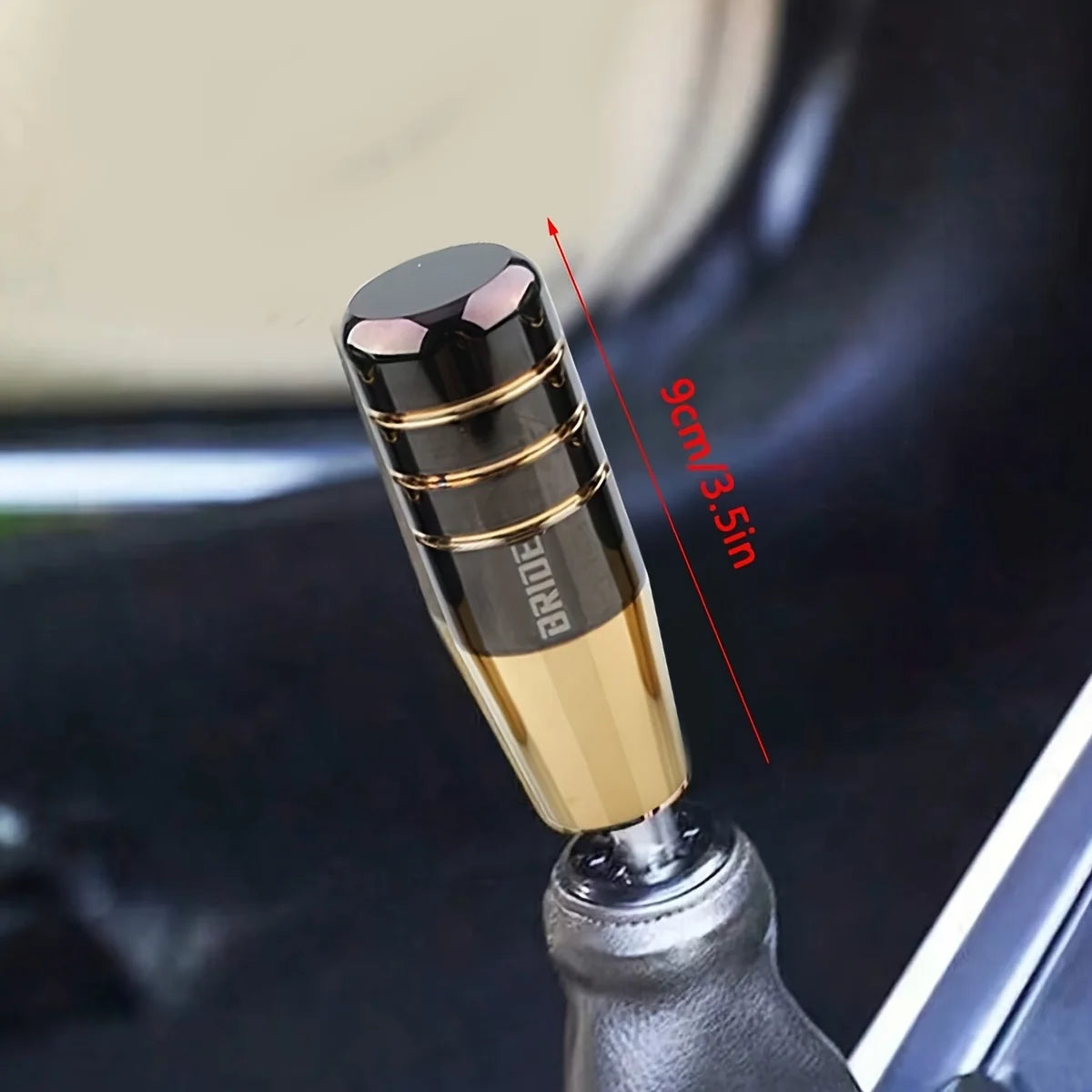 Pommeau de levier de vitesse JDM en aluminium – 13 cm