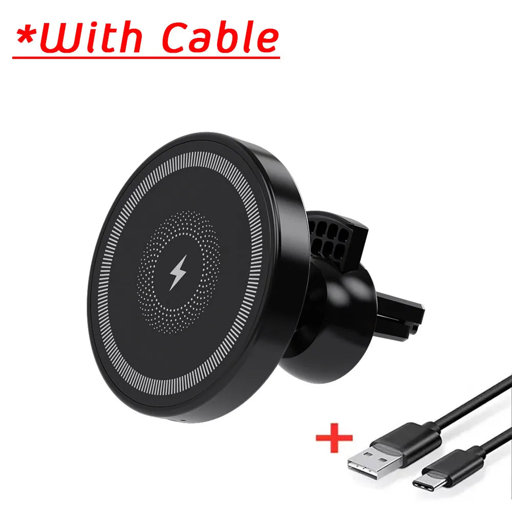 Chargeur sans fil magnétique pour voiture – 15 W